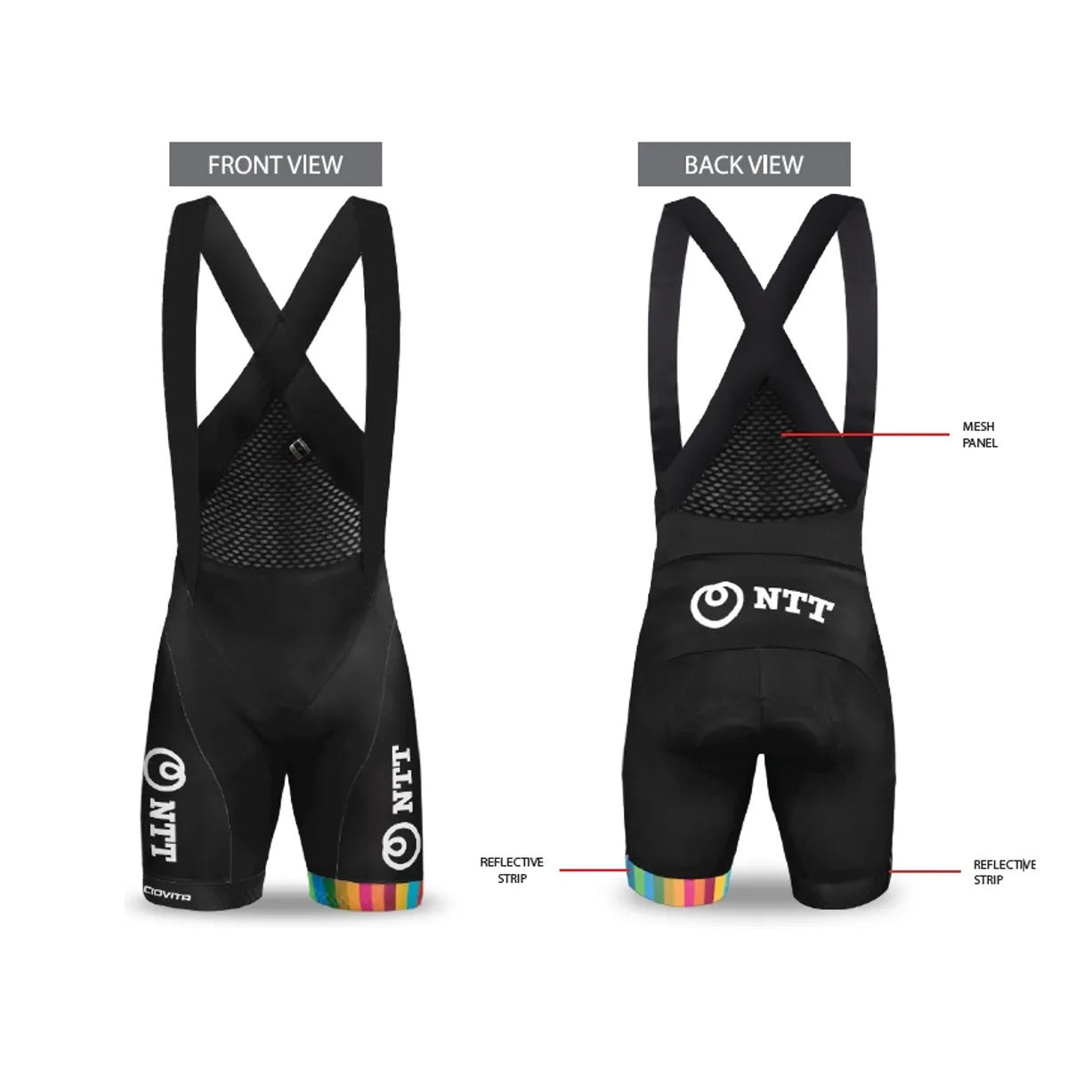 NTT Ciaovita Cycling Bib